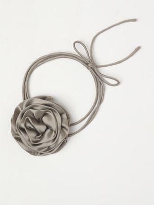 depano Fabric Grey Jewellery Set(Pack of 1)