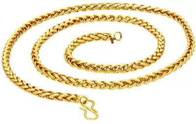 MOHIT ENTPRISES Brass Gold-plated Gold Jewellery Set(Pack of 1)