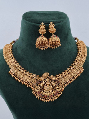 Radian Alloy Gold-plated Gold Jewellery Set(Pack of 1)