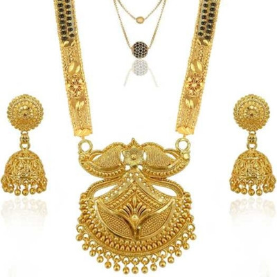 ANOUK Alloy Gold-plated Gold Jewellery Set(Pack of 3)