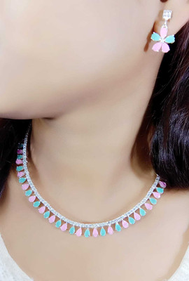 DENICRAAS Alloy Multicolor Jewellery Set(Pack of 1)