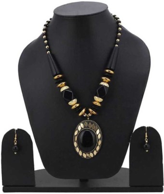 BSINT Alloy Black Jewellery Set(Pack of 1)