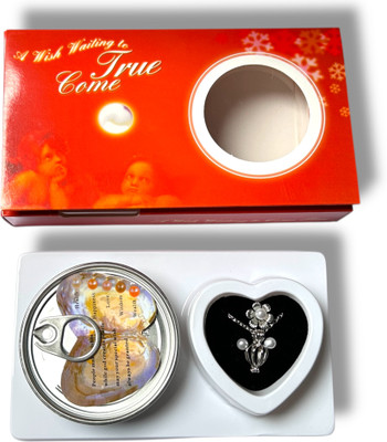 Dear Diamond Brass Silver Silver Jewellery Set(Pack of 1)