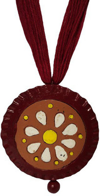 MUKHERJEE HANDICRAFTS: TRANSFORMATION OFLIFE........ Terracotta Multicolor Jewellery Set(Pack of 1)