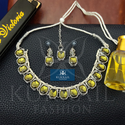 TEGH CREATION Sterling Silver Sterling Silver Multicolor Jewellery Set(Pack of 4)