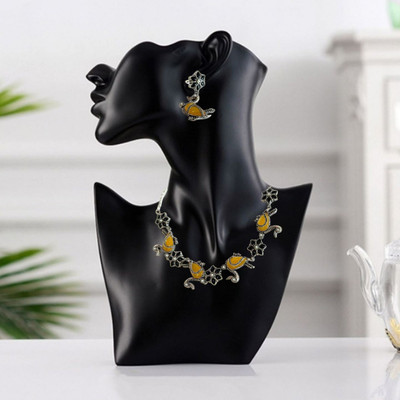 brassjewel Brass Yellow, Silver Jewellery Set(Pack of 1)