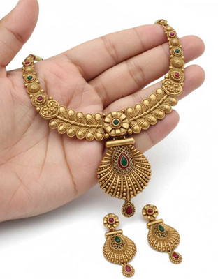 PSM Brass, Copper Multicolor Jewellery Set(Pack of 1)