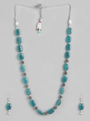 ANOUK Brass Green Jewellery Set(Pack of 1)