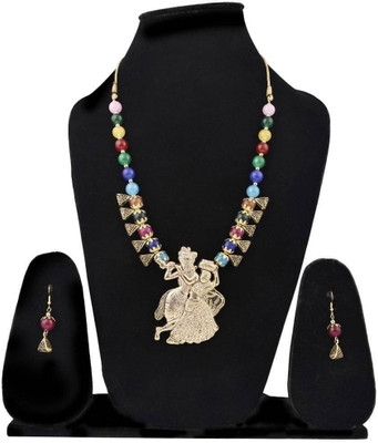 SRK Fashions Alloy Multicolor Jewellery Set(Pack of 1)