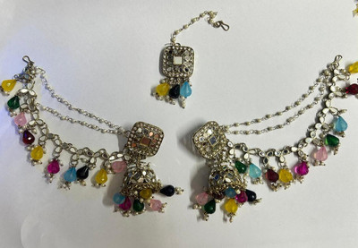 Jokerwal brothers Alloy Gold-plated Multicolor Jewellery Set(Pack of 1)