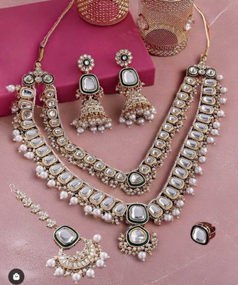 RDFASHION Alloy Gold Jewellery Set(Pack of 1)