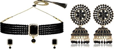 JMBW INTERNATIONAL Alloy Black Jewellery Set(Pack of 1)