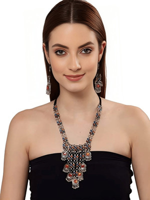 Shri Radhe Fashion House Alloy Multicolor Jewellery Set(Pack of 2)