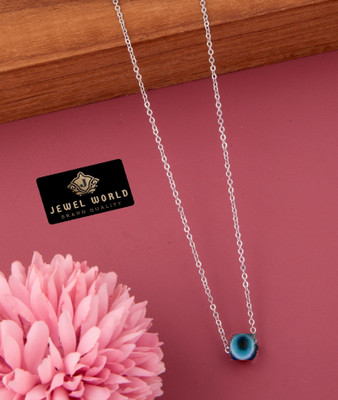 Jewel WORLD Metal, Silver Sterling Silver Silver, Multicolor Jewellery Set(Pack of 1)