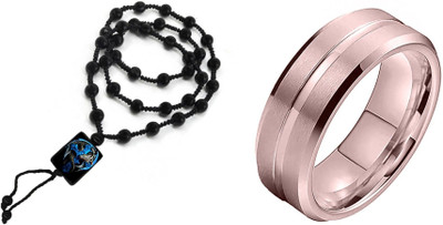 KINGSTYLEIMPEX Dori, Alloy Black, Pink Jewellery Set(Pack of 1)