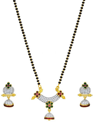 maacreation Alloy Gold-plated Gold Jewellery Set(Pack of 1)