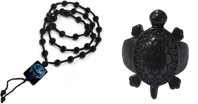 KINGSTYLEIMPEX Dori, Alloy Black, Blue Jewellery Set(Pack of 1)
