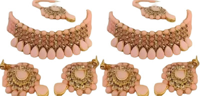 JMBW INTERNATIONAL Alloy Rose Gold, Rose Gold Jewellery Set(Pack of 2)