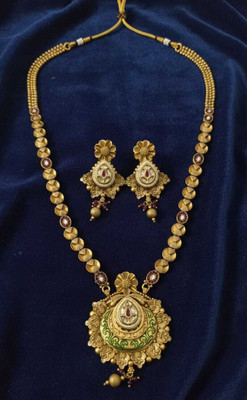 Watersoft Technology Brass Gold-plated Gold Jewellery Set(Pack of 3)