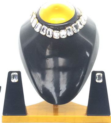 suman jewellers Alloy Gold-plated Gold, Silver Jewellery Set(Pack of 5)