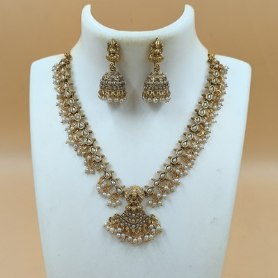 Shilpa Creation Alloy White Jewellery Set(Pack of 1)