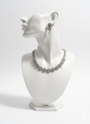 sharma Enterprises Alloy Green Jewellery Set(Pack of 1)