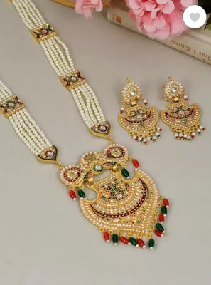 Dado sutho Brass, Alloy Gold-plated Multicolor Jewellery Set(Pack of 3)