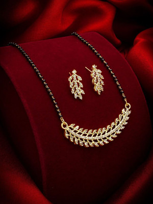 JETWAL Alloy Gold-plated Multicolor Jewellery Set(Pack of 3)