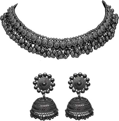 house of common Alloy Silver Jewellery Set(Pack of 1)