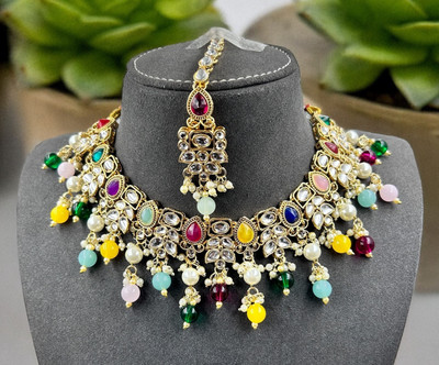 Antiquejewellry Alloy Multicolor Jewellery Set(Pack of 1)