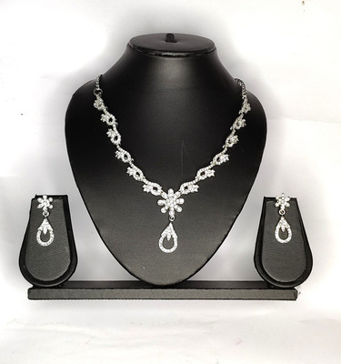 Tarashvi Alloy Silver Silver Jewellery Set(Pack of 2)