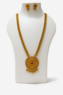 Marsify World Alloy Gold-plated Gold Jewellery Set(Pack of 1)