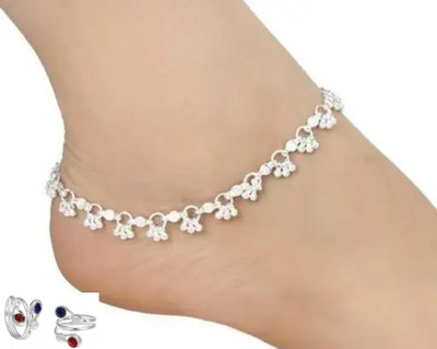 SONU SELECT Alloy Silver Silver Jewellery Set(Pack of 2)