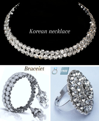 arish Alloy Silver Silver Jewellery Set(Pack of 2)