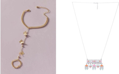 SRK Fashions Alloy Multicolor Jewellery Set(Pack of 2)