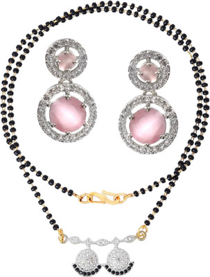 Charms Alloy Gold-plated Multicolor Jewellery Set(Pack of 1)