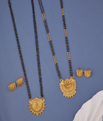 evashoppy Copper Gold-plated Gold Jewellery Set(Pack of 1)