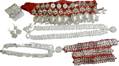 Elite trade Alloy Silver Jewellery Set(Pack of 3)