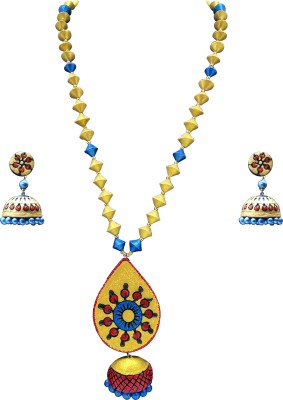 Creative Canal Terracotta Multicolor Jewellery Set(Pack of 1)