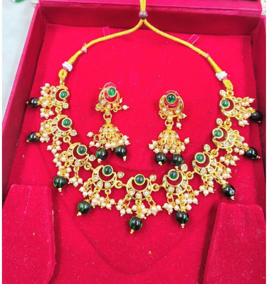 MK Gallery Alloy Multicolor Jewellery Set(Pack of 1)