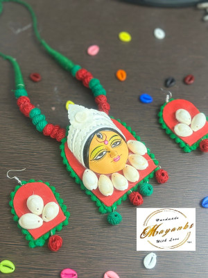 MAYANKS Fabric Multicolor Jewellery Set(Pack of 1)