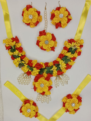 HANDEZZ Fabric Multicolor Jewellery Set(Pack of 1)