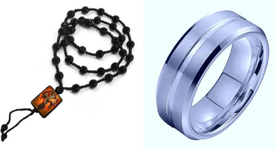 KINGSTYLEIMPEX Dori, Alloy Black, Silver Jewellery Set(Pack of 1)