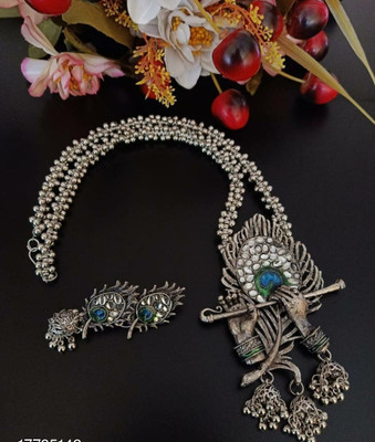 JewMe Alloy Silver Jewellery Set(Pack of 1)