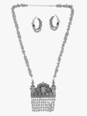 Samridhi DC Alloy Silver Jewellery Set(Pack of 3)