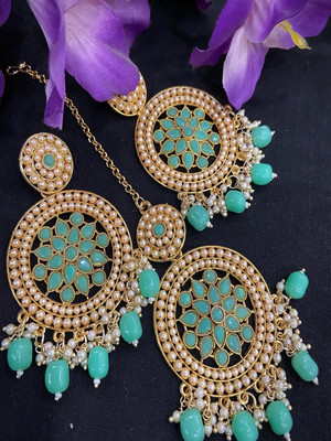 beyter Stainless Steel Turquoise Jewellery Set(Pack of 3)