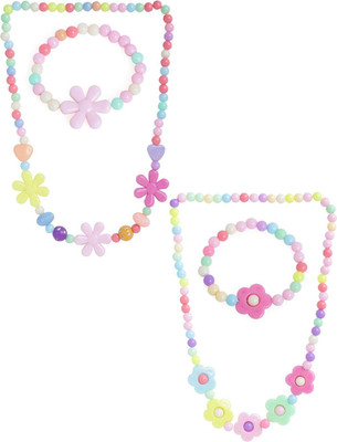 YELLOW CHIMES Resin, Alloy Multicolor Jewellery Set(Pack of 2)
