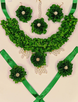 ALL DAY 365 Fabric Green Jewellery Set(Pack of 1)