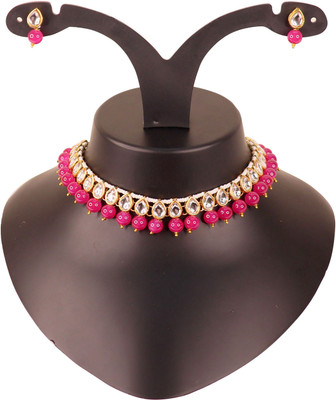 Swarajshop Alloy Gold-plated Gold Jewellery Set(Pack of 3)