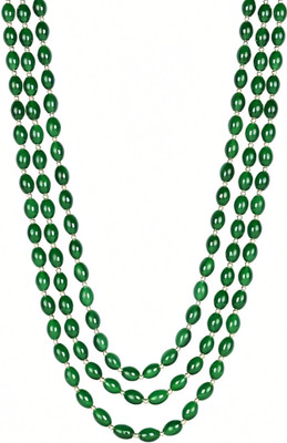 ZEER Creation Alloy Green Jewellery Set(Pack of 1)